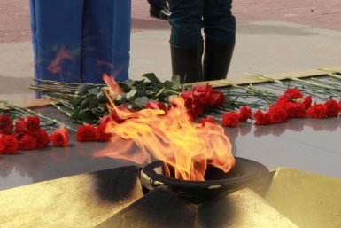 Вечный огонь Яна Шатских, ИА ChitaMedia