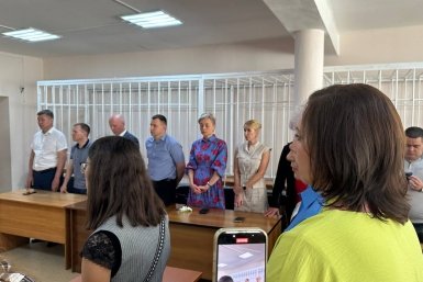 Судебное заседание по парку Угольщиков Анастасии Москалёвой, ИА ChitaMedia