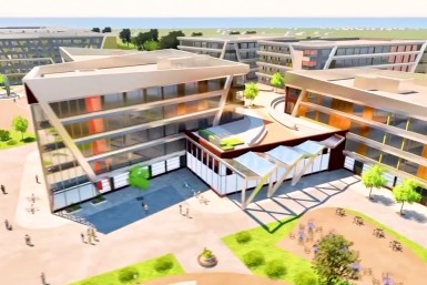 Макет кампуса &quotДаурия&quot Кадр из видео