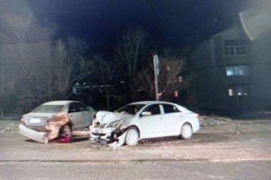 Столкновение автомобилей тг-канал (18+) Госавтоинспекции Забайкалья