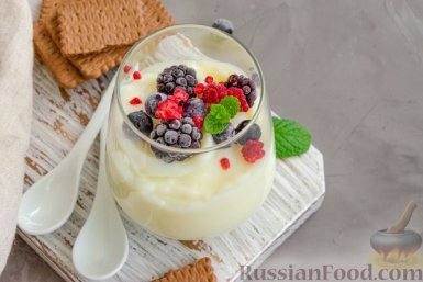 Молочный кисель как пудинг: нежный и кремовый - дети попросят ещё и ещё russianfood.com