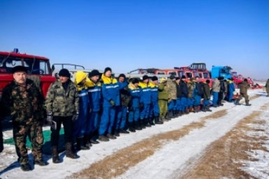 Учения пресс-служба Минлеса Забайкалья