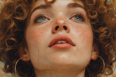 Кудрявые волосы GigaChat (18+)