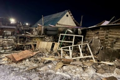Место ДТП пресс-службы прокуратуры Забайкалья