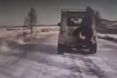 Преследование автомобиля Кадр из видео