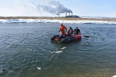Водолазы отработали навыки в экстремальных условиях на озере Кенон в Чите пресс-службы ГУ &quotЗабайкалпожспас&quot