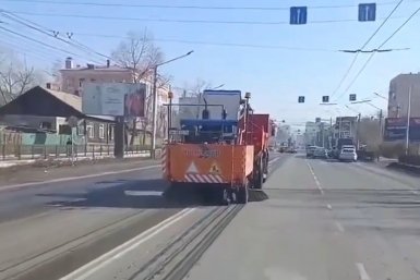 уборка скриншот видео мэрии Читы