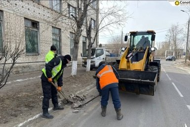 Уборка улиц Мэрия Читы