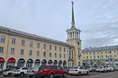 Здание Главпочтама в Ангарске Анастасия Вострецова, корр. ИА AngarskMedia