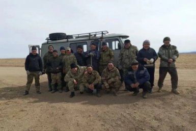 Участники акции Правительство Забайкалья