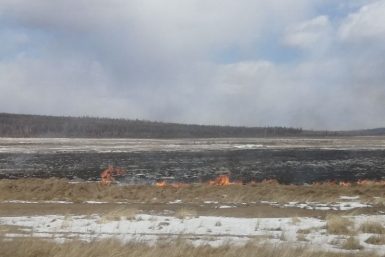 Степной пожар Абрамченко Анета
