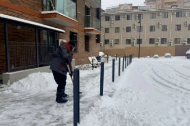Уборка улиц Правительство Забайкалья