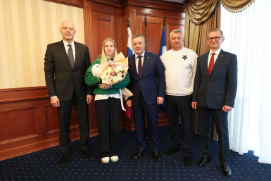 Двукратная чемпионка Паралимпийских игр Варвара Ворончихина прилетела в Иркутск Пресс-служба облправительства