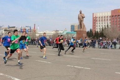 Эстафета Минспорта Забайкалья