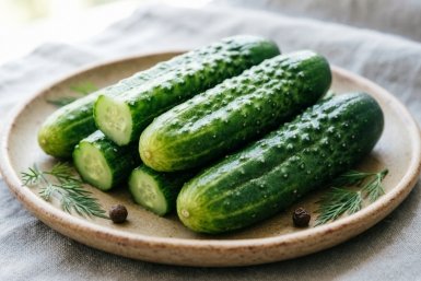 Малосольные огурцы в пакете за 1 час: хрустящие и сочные — идеальная закуска к шашлыку