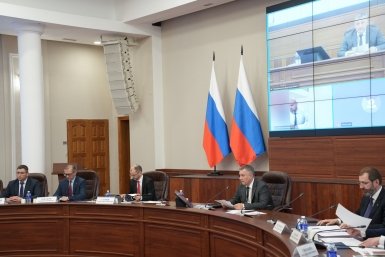 Совещание правительство Иркутской области