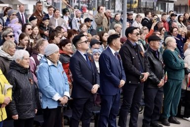 Встреча ретропоезда пресс-службы ЗабЖД