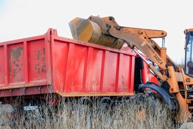 субботник, уборка мусора, свалка, вывоз мусора Евгений  Кулешов, ИА PrimaMedia.ru