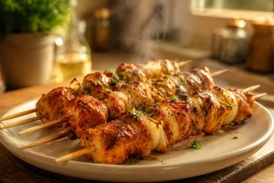 2 ст. ложки в маринад – и курица тает во рту: никакой сухой грудки, только нежный шашлычок "как с мангала"