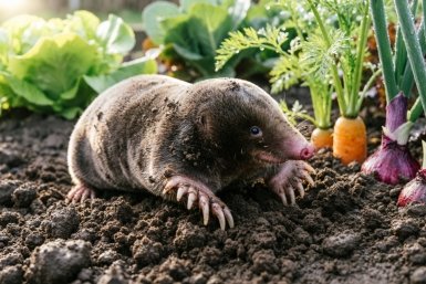 Кроты в ужасе бегут с участка как от чумы: как избавиться от грызуна без кровопролития — химия ни при чем