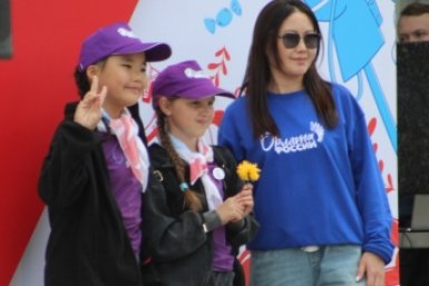 Участники фестиваля Движения Первых Забайкальского края