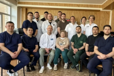Команда читинских врачей предоставлено учреждением
