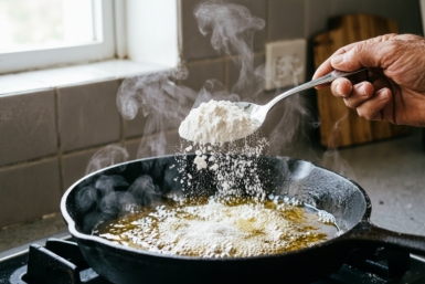 Бросаю муку в кипящее масло. Готовлю настоящий деликатес за копейки - легкий рецепт от бабушек