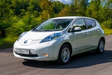 Электрокар Nissan Leaf bells-auto.ru
