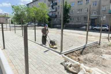 Двор обновят за 19 млн рублей на Ползунова в Чите Департамент развития муниципальных образований Забайкалья.