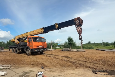 Строительство храма Кадр из видео