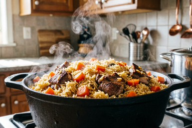 Что класть в плов первым — мясо или лук: поставлена точка в вечном споре