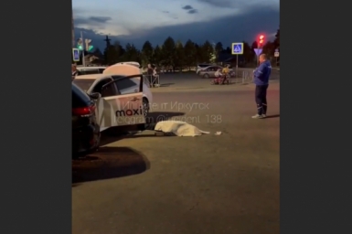 Смертельное ДТП с автомобилем такси произошло в Ангарске