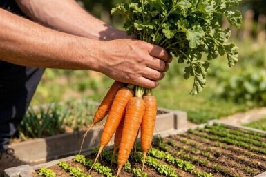 Морковь вкуснее сладких конфет: Сажаю 3 сорта и балдею - мои фавориты с плодами по 200 г
