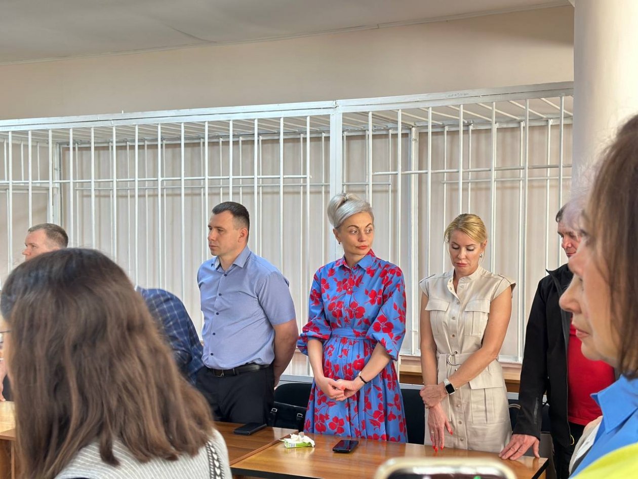 Марина Попова в зале суда Анастасия Москалёва, ИА ChitaMedia