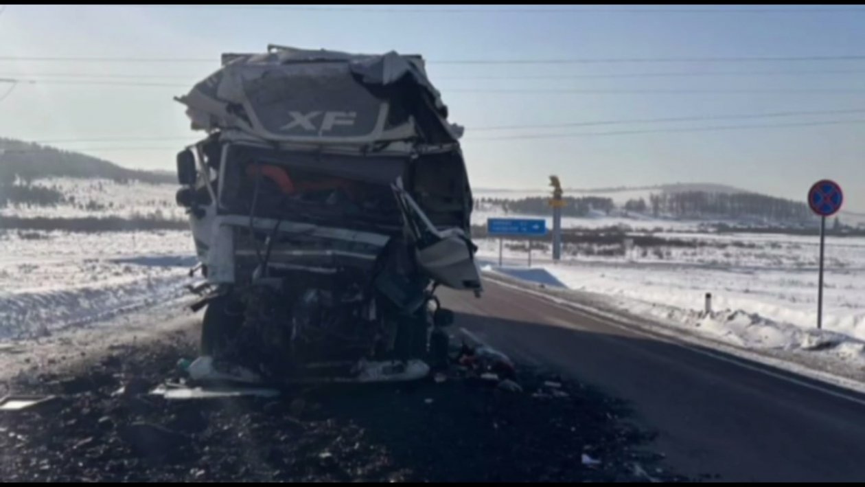 ДТП Скриншот из видео телеграм-канала (18+) Госавтоинспекции Забайкалья