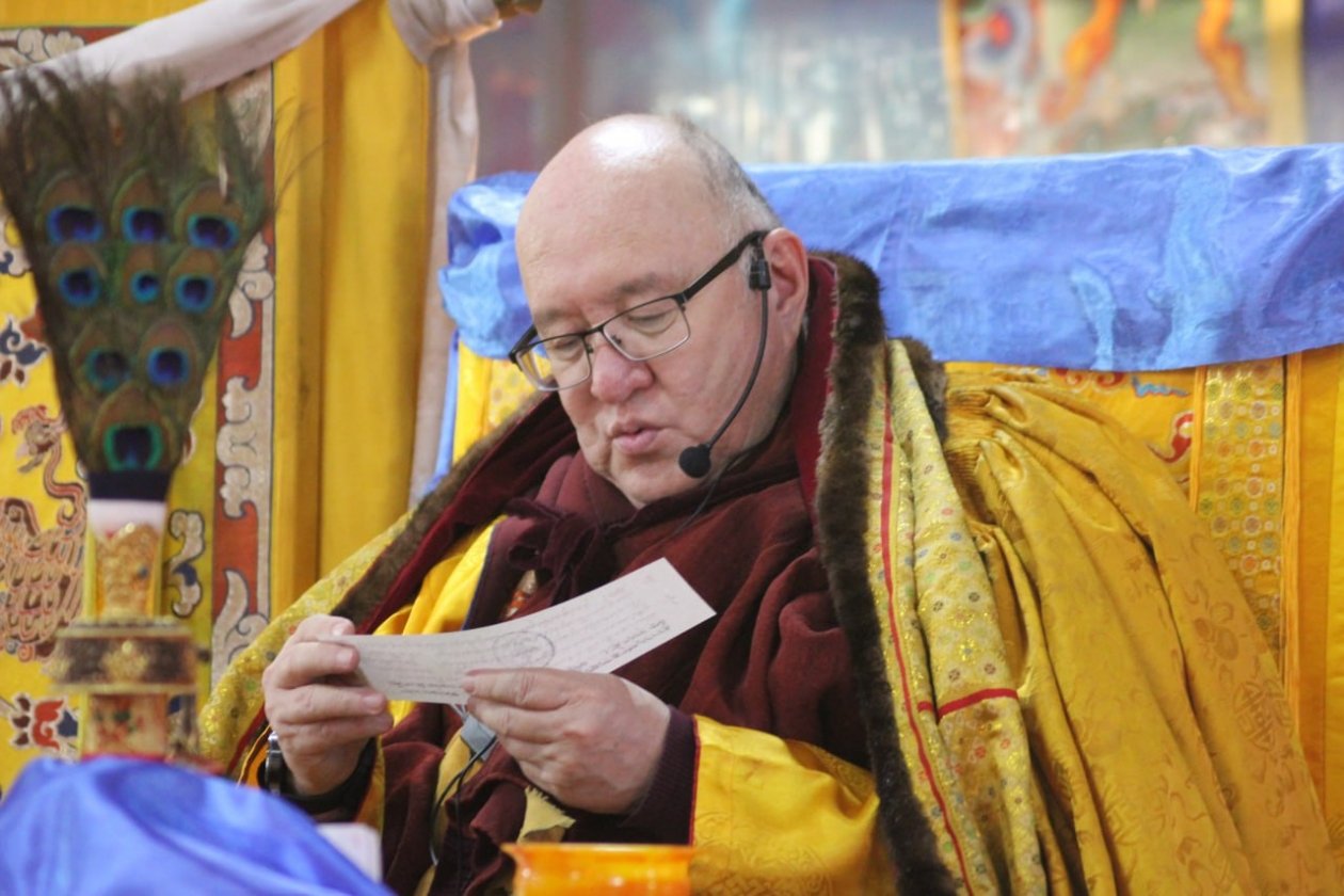 Шэрээтэ-лама Агинского дацана Бадма Цыбиков тг-канал (18+) &quotНовости Агинского дацана&quot