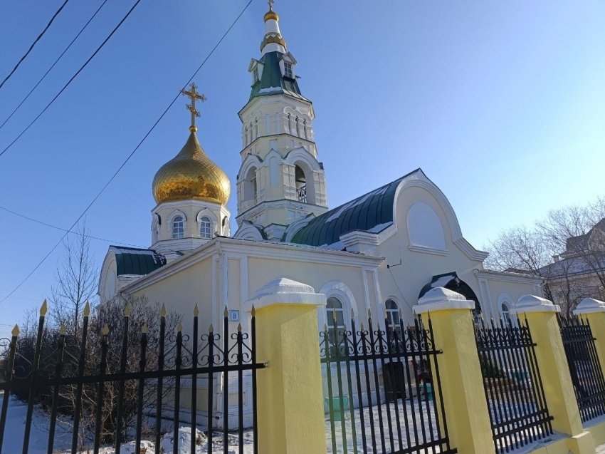 Храм в Агинском пресс-службы правительства Забайкалья