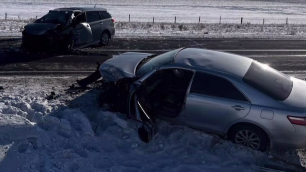 ДТП Скриншот из видео тг-канала Госавтоинспекции Забайкалья