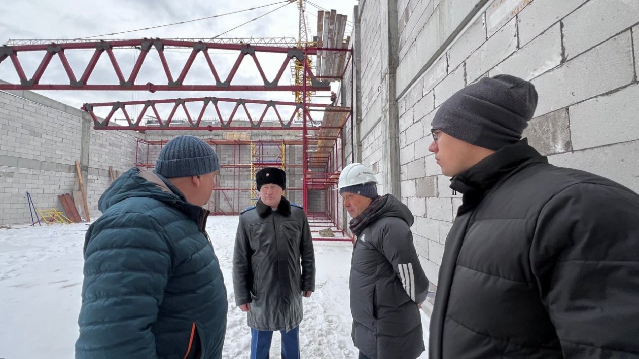 Проверка строящейся школы пресс-службы прокуратуры Забайкалья