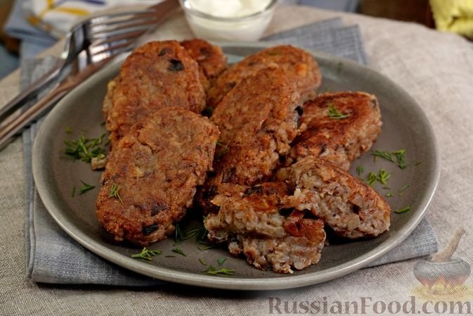 Готовим в Пост: гречаники с грибами и картофелем - простое блюдо для лёгкого ужина russianfood.com