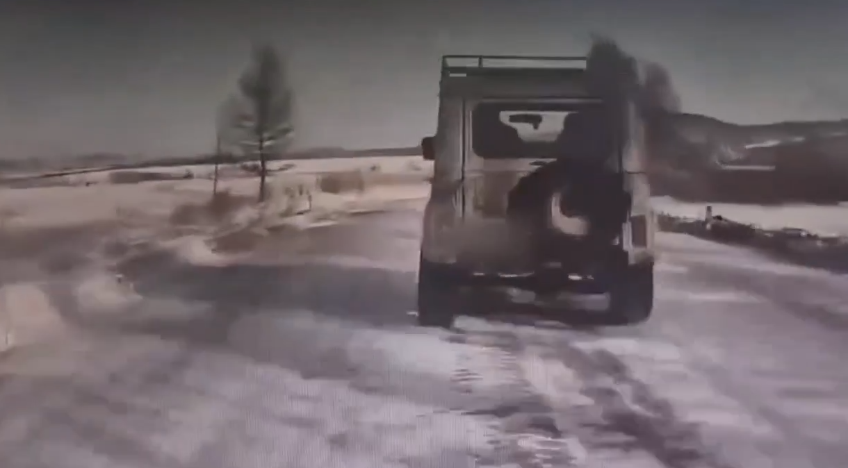 Преследование автомобиля Кадр из видео