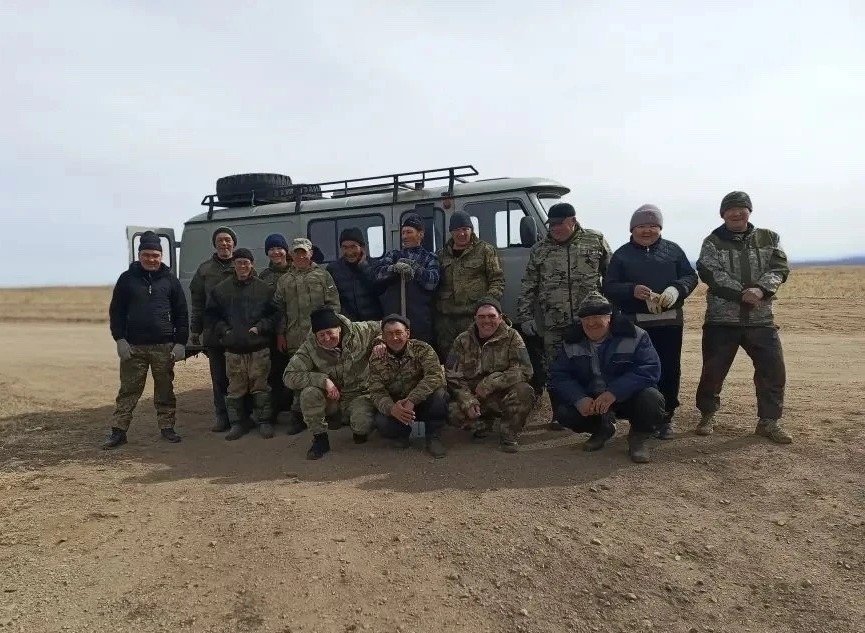 Участники акции Правительство Забайкалья