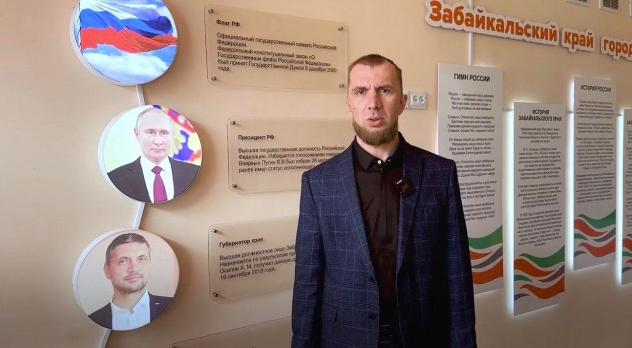 Военнослужащий скриншот видео из тг-канала (18+) губернатора Забайкалья