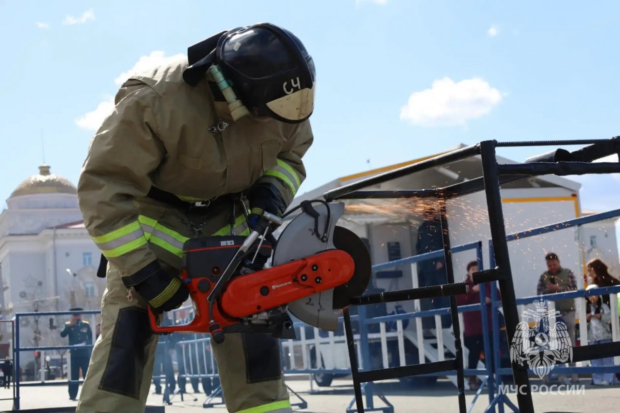 День пожарной охраны пресс-службы ГУ МЧС по Забайкалью