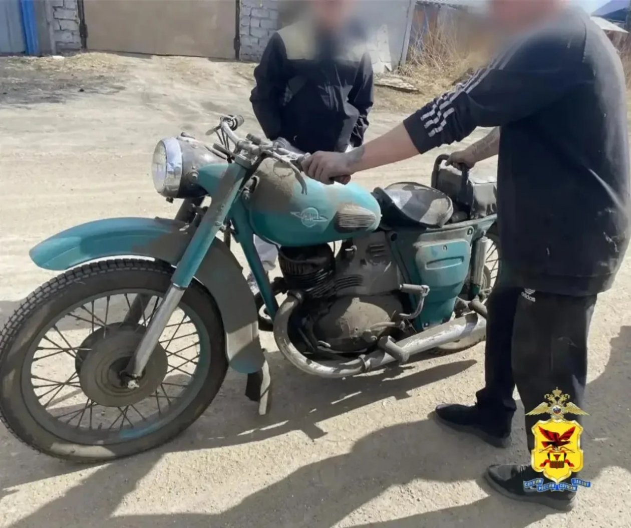 Мотоцикл пресс-служба полиции Забайкалья