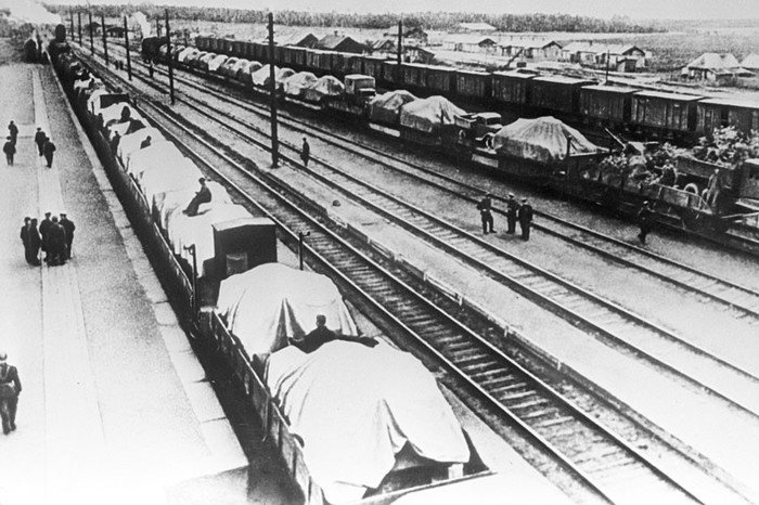 Строительство магистрали История.рф