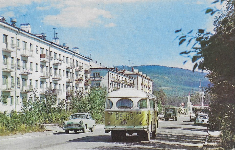 Чита в советское время Сайт: sovietpostcards, автор: А. Шапиро