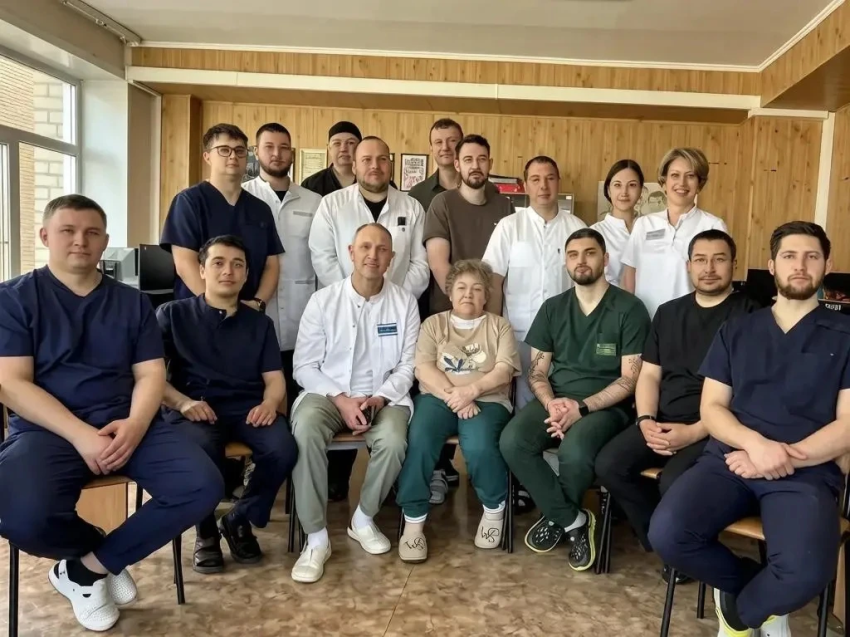 Команда читинских врачей предоставлено учреждением