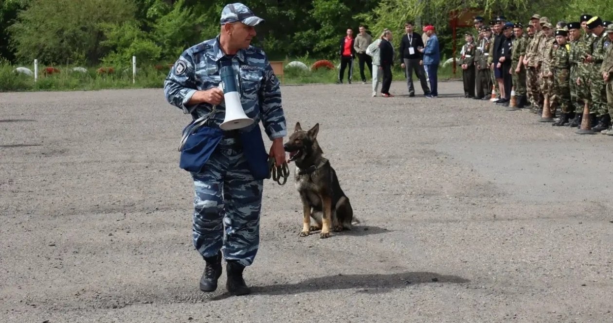 Полицейские приняли участие в слете военно-патриотических клубов в Забайкалье УМВД Забайкалья