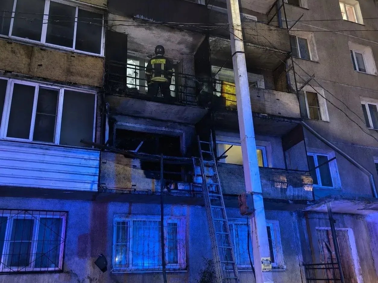 пожар МЧС Забайкалья
